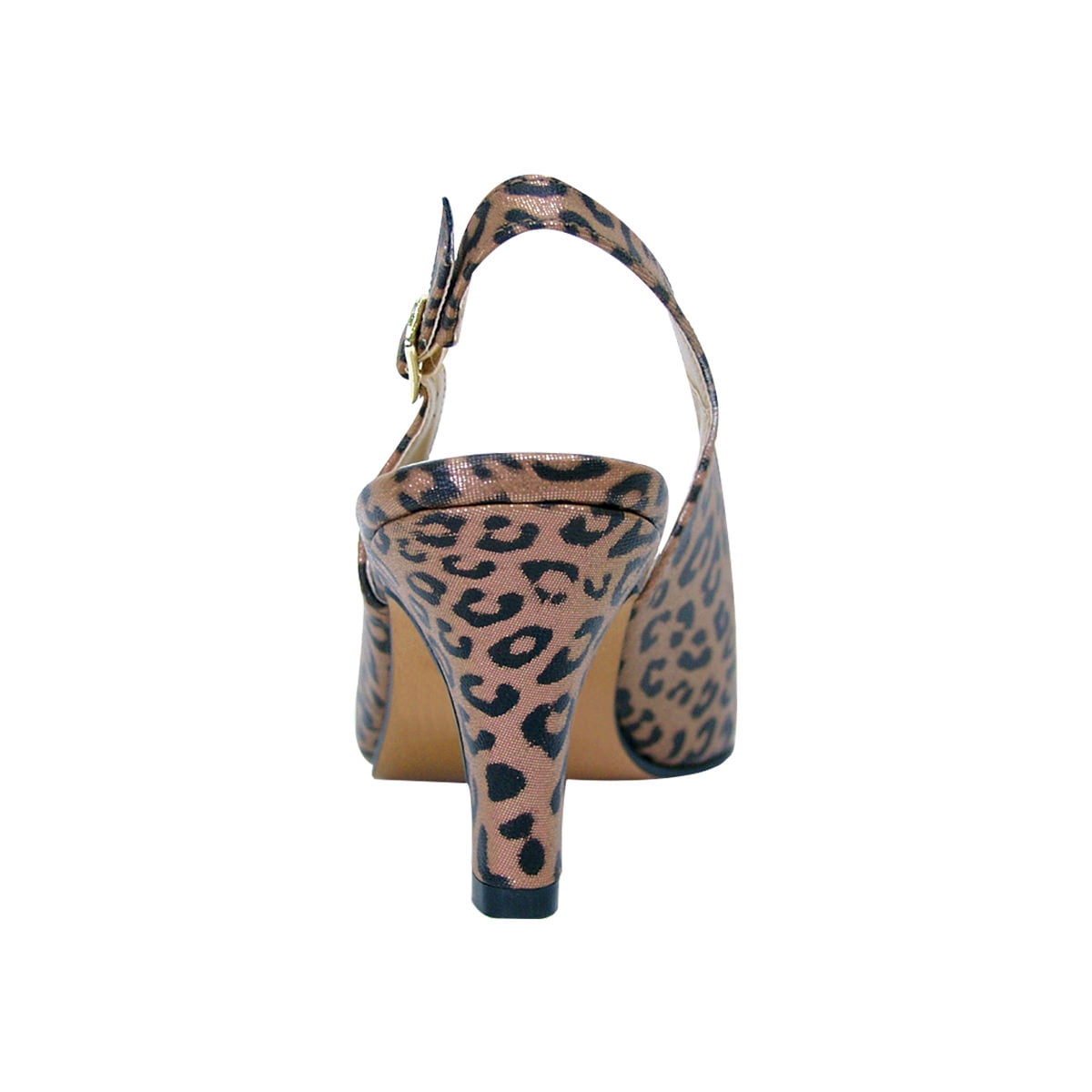 Floral Women's Anna Extra Wide Width Leopard Print Slingback