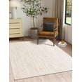 thumbnail image 2 of 7x11Ft Off White Jute Area Rug, Hand-Woven, Reversible, Farmhouse Boho Style, Durable & Pet-Friendly Rug for Living Room, Dining Room, and Bedroom, 2 of 5