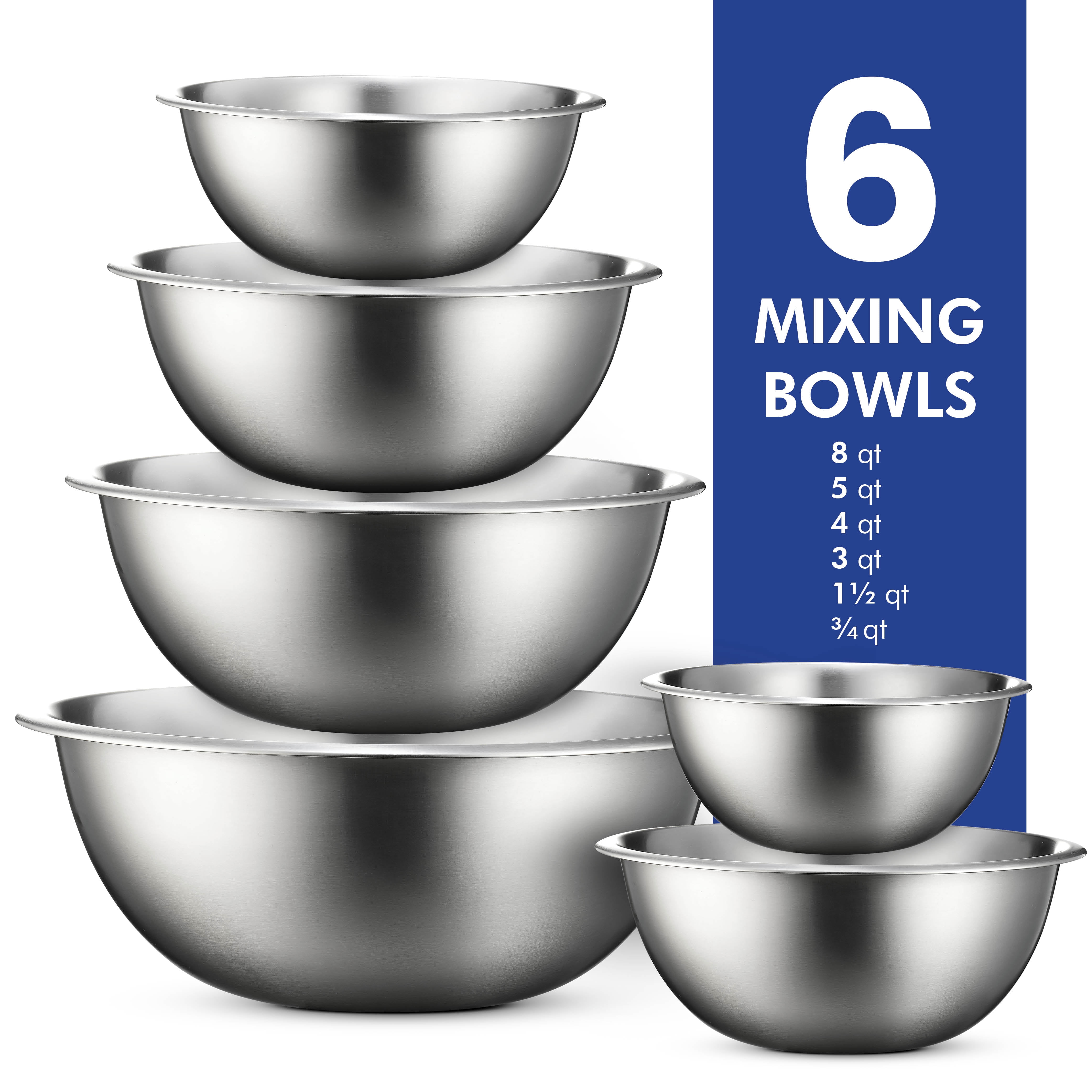 stainless steel mixing bowls large stainless steel mixing bowls large