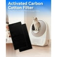thumbnail image 3 of CATLINK Automatic Cat Litter Box Filter, Suitable for Scooper Young , Luxury PRO, Ultra, Litter Box, Odor Control (2 pcs), 3 of 4