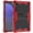 Red, variant on Shockproof Tablet Case Suitable for Samsung Galaxy Tab S9 FE Plus / S9 Plus / S10 Plus 12.4 Inch, Built-in Stand, Side Pen Slot, Raised Camera Protection, Black/Red/Rose Gold