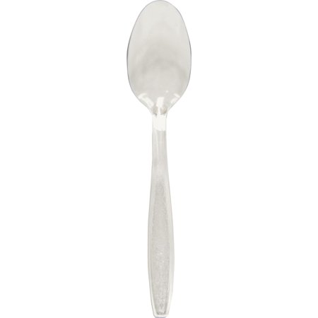 - Solo, SCCGDC7TS0090, Extra Heavyweight Cutlery Clear Teaspoons, 1000 / Carton, Clear
