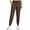 Dark Brown, variant on Women's Cargo Jogger Pants Lightweight Quick Dry Hiking Pants with 5 Pockets, Water Resistant UPF 50+ Travel Athletic Pants