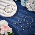 thumbnail image 4 of Guitar String Bracelets Stainless Steel Coil Bracelets for Daily Wear Parties Birthdays Weddings, 4 of 9