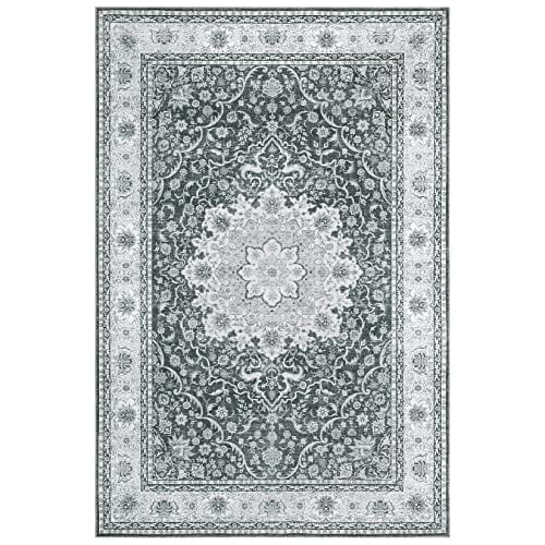 Area Rugs,Non-Slip Vintage Boho Rugs,Washable Rug, for Living Room, Bedroom, Bathroom, Kitchen, Floor Decoration Carpet Mat