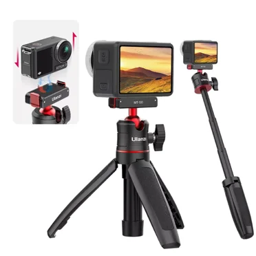 Ulanzi MT-50 Extendable Magnetic Tripod for DJI Osmo Action 3/4 – Portable & Versatile Tripod for Content Creators