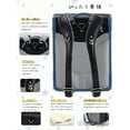 thumbnail image 4 of Baobab's Wish Kids School Backpacks, Black and Blue, 4 of 6
