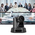 thumbnail image 1 of PTZ Camera, Ultra Wide Angle View Rotatable Lens HD Conference Camera 1080P Pre Position Function 3X Optical Zoom  for Meeting US Plug, 1 of 7
