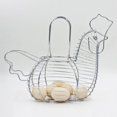 thumbnail image 2 of Kitchen Egg Vegetable Fruit Holder Storage Stand Hanging Hen Rack, 2 of 3