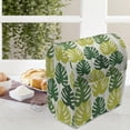 thumbnail image 3 of Tropical Stand Mixer Cover, Monstera Leaves in Gradient Monochrome Tones Exotic Minimal Graphic, Kitchen Appliance Organizer Bag Cover with Pockets, 5 Quarts, Lime Green and Emerald, by Ambesonne, 3 of 4