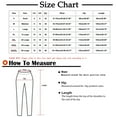 thumbnail image 2 of ABATAB Women's Plus Size Casual Pants Loose Wide Leg Cozy Trousers Comfy Elastic Waisted Drawstring Lounge Trendy Pants with Pockets, 2 of 3