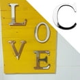 thumbnail image 4 of Toystoory Letras inglesas, superficie de espejo acrílico, pegatina de pared, cartel acrílico del alfabeto 3D Decoración del hogar C, 4 of 6