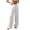 Gray, variant on MLCDZ Womens Plus Size Dress Pants Pull On Elastic Waist Wide Leg Stretchy Work Pants with Pockets Office Business Casual Baggy Slacks for Women Trousers