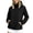 Black, variant on Drovellove Plus Size Women's Waterproof Hooded Rain Jacket with Pockets | Lightweight Packable Outdoor Shell for Hiking, Cycling, Camping, and Travel | Breathable Polyester All Season Windbreaker