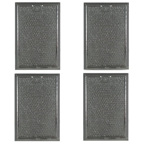 Grease Filter for GE Microwave 5 1/16 x 7 5/8 (4 Pack)