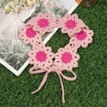 thumbnail image 3 of Breezora Crochet Knitted Headbands Hairbands Scarf Accessories For Festival Holiday Aesthetic Look, 3 of 9