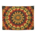 thumbnail image 5 of GOSMITH Popular Handicrafts Indian hippie Bohemian Psychedelic Peacock Mandala Wall hanging College Dorm Beach Throws Table Cloth Bedding Tapestry Painting, 5 of 6