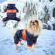 thumbnail image 2 of Methold Mono para perros, ropa para perros, ropa para cachorros, abrigo, chaqueta con arnés, resistencia al desgaste, impermeable, calentador artesanal Ropa para mascotas Azul Marino/XL Methold PT004239-08, 2 of 6