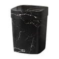 thumbnail image 1 of Cubo de basura Contenedor de basura Cubo de basura con tapa Contenedor de abono para encimera Contenedor de residuos de alimentos para cocina Lavadero negro, 1 of 8