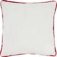 thumbnail image 2 of Colorful Felt Applique Tulips Down Filled Pillow, 2 of 4