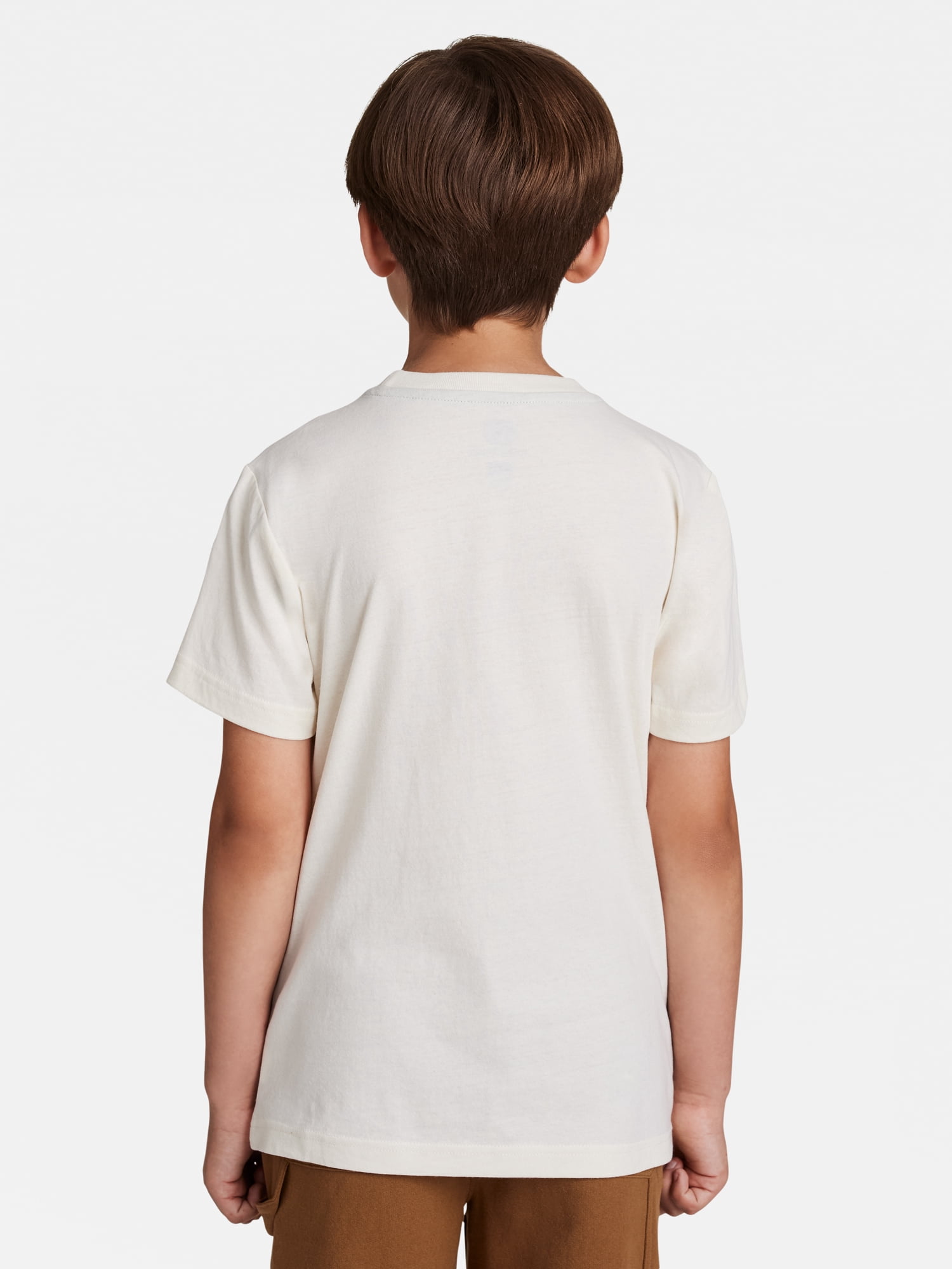 John Deere Boy's Short Sleeve Tractor Graphic Crewneck T-Shirt, Sizes 4 - 18