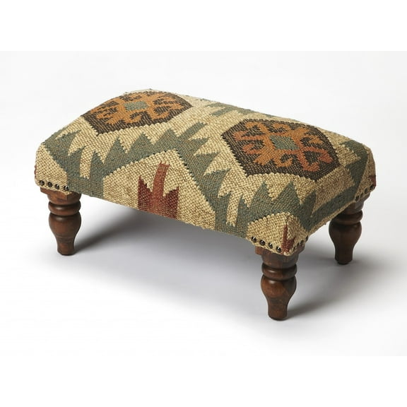 Southwest Mountain Lodge Foot Stool