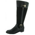 thumbnail image 1 of Karen Scott Womens Deliee 2 Belted Knee-High Riding Boots, 1 of 3