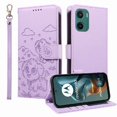 thumbnail image 1 of Funda Cartera GANGXUN con Diseño de Perrito en Relieve para Motorola Moto E15 , Protección 360° con Ranuras y Correa Desmontable, 1 of 6