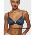 thumbnail image 5 of Women's Mesh Front Closure Bras Unlined Sheer Demi No Padding Underwire Bra, 5 of 6