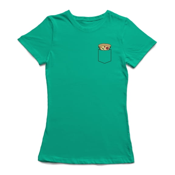 Pizza Pocket Graphic Women's T-shirt