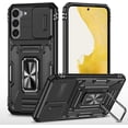 thumbnail image 1 of DAWEIXEAU Étui pour Galaxy S22, Silicone Robuste Léger Antichoc avec Support Pare-Chocs, 1 of 5