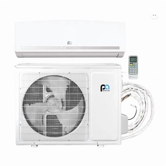 Perfect Aire 4027154 4th Generation 1 Zone 24000 BTU 22.5 SEER Quick Connect Mini Split Air Conditioner