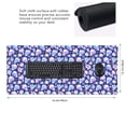 thumbnail image 2 of Hirioo flower Skull starry sky for Mouse Pad ,Anti-Slip Base, Durable Stitched Edges, Perfect for Gaming, Office, and Home Use,16x35.5in, 2 of 9