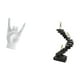 thumbnail image 5 of Estatua del gesto de la roca,Figuras de estatuas de dedos con gestos de música rock,Estatua de escalera,Estatua de escalera de libros para trepar,decoración artística,Escultura de escaleras, 5 of 8