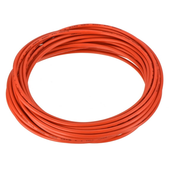 16AWG Wire 16 Gauge Stranded Wire Hookup Wire, UL1015 Tinned Copper Wire 7.5m/25ft Orange