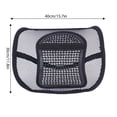 thumbnail image 6 of Mesh Back Lumbar Support-Mesh Back Support Seat Cushion with Elastic Strap Back Rest for Home Office Chair Car Seat Mesh Back Support Relief Pain, 6 of 7