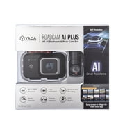 YADA Roadcam AI PLUS, AI-Powered 4K Dash Cam with 1080p Rear Cam, Full-Coverage Driver Assistance