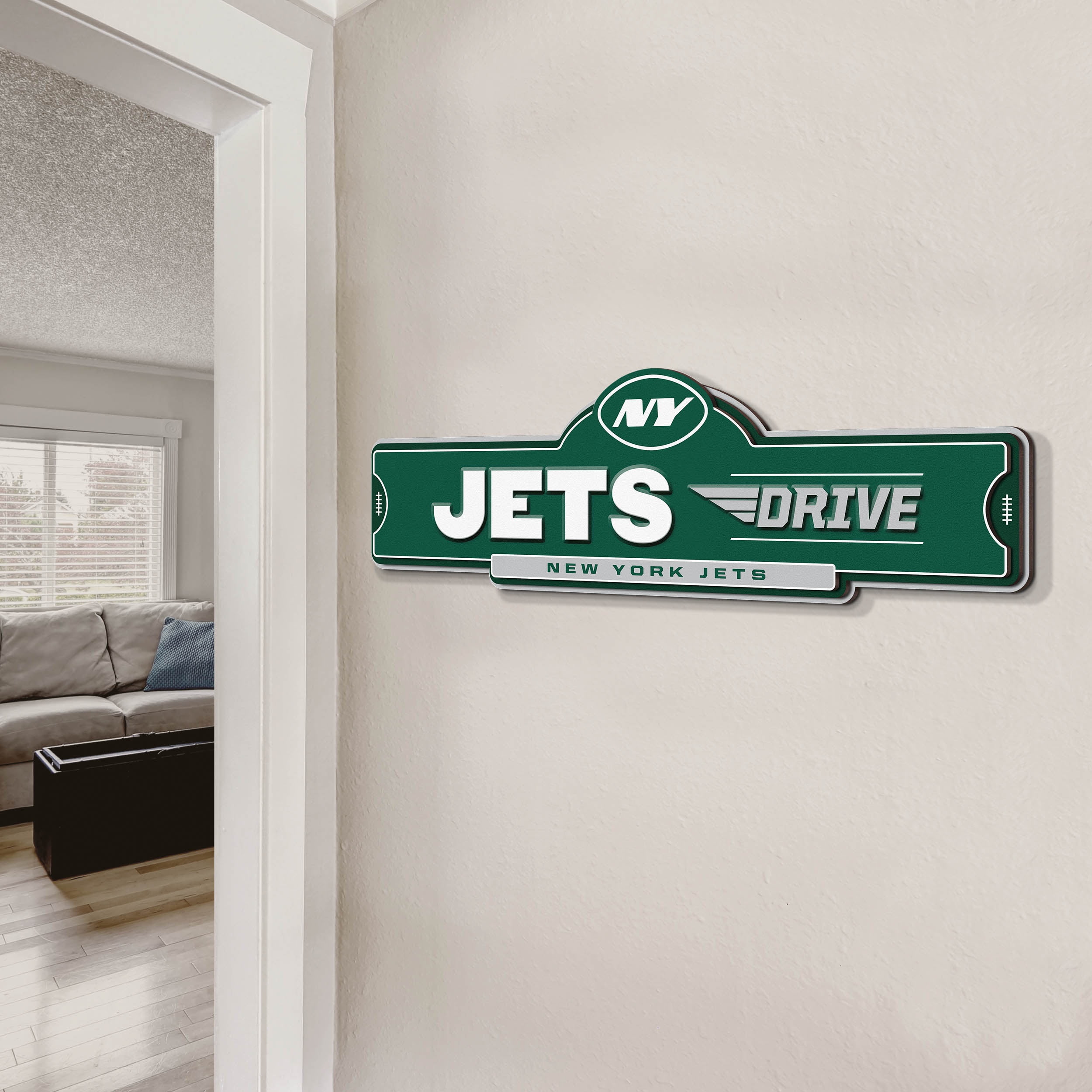 YouTheFan NFL New York Jets Street Sign