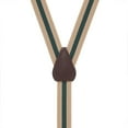 thumbnail image 3 of Suspender Store Dressy Striped Suspenders - 1-Inch Wide Elastic - Y-Back - Clip - 6 Colors & 3 Sizes, 3 of 4