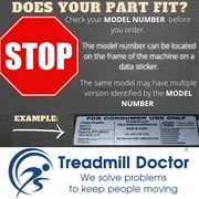 Nordictrack C 700 Treadmill Motor Drive Belt, Model Number 293171