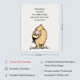 thumbnail image 2 of Sometimes the smallest things...Winnie the Pooh & Piglet Wall Art, Nursey Decor, A.A Milne Famous Quote Poster, Unframed Print, 2 of 5