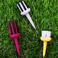 thumbnail image 3 of LOVIVER 2X Golf Tees Brush Type Unbreakable Plastic for Low Resistance Driver Training 3, 3 of 8