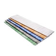 thumbnail image 4 of Waterproof Self-Adhesive Wall Stickers, Aluminum Foil Tile Wallpaper for Bathroom Kitchen Home, 17.7X27.5 Inch Peel Stick Decor, 1 Pc Mosaic Wall Sticker, 4 of 4