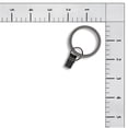 thumbnail image 3 of Lumino 1" Plated Pewter Curtain Clip Rings (7 pack), 3 of 5