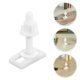 thumbnail image 5 of WORGEOUS Tornillos para el asiento del inodoro de 2 piezas Reemplazo de asiento de plástico universal Tornillo de perno de asiento de asiento para fijar la parte superior, 5 of 7