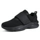 thumbnail image 1 of JABASIC Hombres Diabéticos Zapatos para caminar Edema Zapatos para los pies hinchados Arco de soporte ortopédico Zapatillas de deporte (US11/MX29.5,Negro), 1 of 8