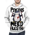 thumbnail image 5 of Sudadera con capucha de pingüino divertida con estampado 3D para hombre y mujer, moda Harajuku, ropa de calle, sudaderas informales, sudaderas con capucha, ropa para niños, 5 of 5