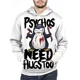 thumbnail image 5 of Sudadera con capucha de pingüino divertida con estampado 3D para hombre y mujer, moda Harajuku, ropa de calle, sudaderas informales, sudaderas con capucha, ropa para niños, 5 of 5