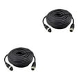 thumbnail image 3 of Maytalsory Sturdy 4Pin Video Extension Cable Wire for Bus Truck Reversing Rear View Camera Black 20M 2Set, 3 of 6