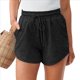 thumbnail image 2 of Pantalones Cortos de Verano para Mujer, Ropa Deportiva Informal, Ropa Deportiva de , Ropa de Playa para Vacaciones, Moda de Otoño Cómoda. Gris Oscuro XL, 2 of 8